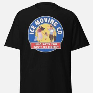 Funny ICE Travel Agency Immigration Parody T-Shirt